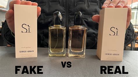 how to tell real from fake si armani perfume|armani perfume barcode check.